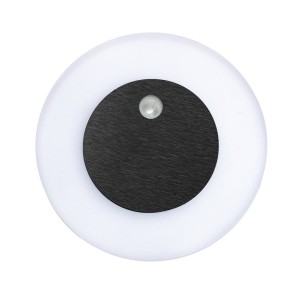 OTI BLACK Barwa Ciepła 3000K. PIR. 12V | EKS6900 Milagro