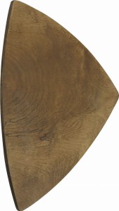 Kinkiet (plafon) AGA drewniany trójkątny z wbudowanymLED 12W kolor dąb TK Lighting