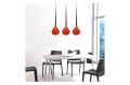 Lampa wisząca AGA 3 AZ1066 Czerwony / Czarny Azzardo