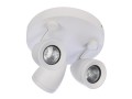 Kinkiet / Lampa ścienna / sufitowa ALBICO 3 ROUND AZ1243 Biały Azzardo