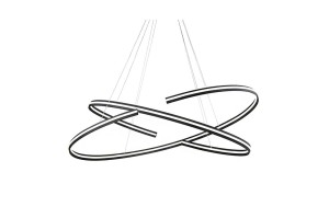 Lampa wisząca ALESSIA XL DIMM AZ3356 Czarna Azzardo