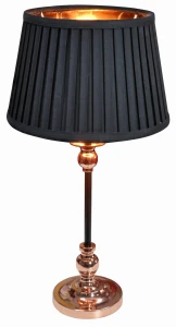 AMORE LAMPA GABINETOWA 1X60W E27 STOŻEK CZARNY | Candellux 41-38777