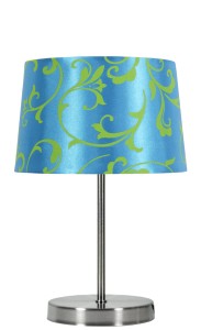 AROSA LAMPA 1X40W E14 NIEBIESKI | Candellux 41-55873