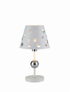 LAMPA STOŁOWA BATLEY 1 BIAŁY | Candellux 50501111