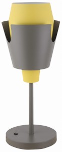 LAMPA STOŁOWA FALUN 1 ŻÓŁTY | Candellux 50501150