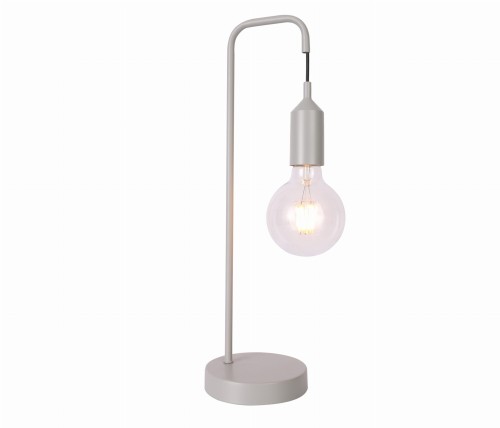 LAMPA STOŁOWA LAREN 1 SZARY | Candellux 50501196