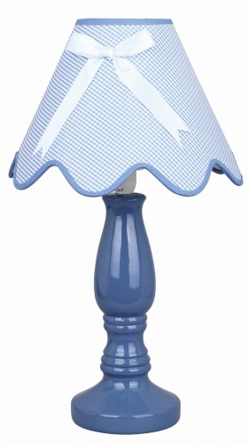 LOLA LAMPKA GABINETOWA 1X40W E14 NIEBIESKA | Candellux 41-04710