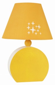 OFELIA LAMPA GAB. MDF 1X40W E14 POMARAŃCZOWA | Candellux 41-62478