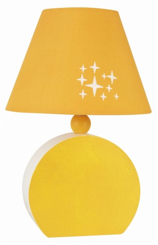 OFELIA LAMPA GAB. MDF 1X40W E14 POMARAŃCZOWA | Candellux 41-62478