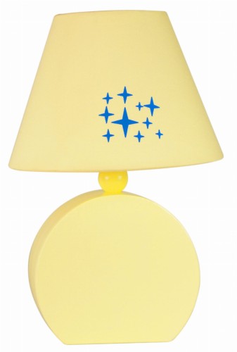 OFELIA LAMPA GAB. MDF 1X40W E14 ŻÓŁTA | Candellux 41-62492