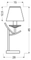 VALENCIA LAMPA 1X40W E14 PATYNA H-45 | Candellux 41-84593