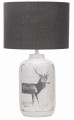 WALIA 2 LAMPA GABINETOWA 42CM 1X60W E27 SREBRNA | Candellux 41-39194