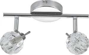 BOMBOLA LAMPA SUFITOWA LISTWA 2X40W G9 CHROM BEZ ŻARÓWEK | Candellux 92-70296