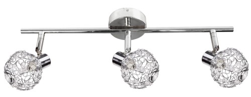 COLLAR LAMPA SUFITOWA LISTWA 3X40W G9 CHROM | Candellux 93-13668