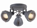 CRODO LAMPA SUFITOWA PLAFON 3X40W E14 SZARY | Candellux 98-71132