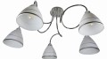 ELF LAMPA SUFITOWA 5X40W E14 CHROM | Candellux 35-72603
