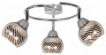 FORT LAMPA SUFITOWA SPIRALA 3X10W E14 LED CHROM | Candellux 98-62833