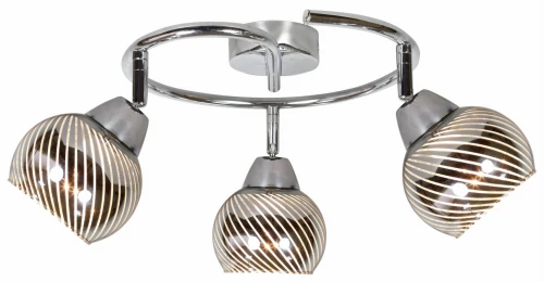 FORT LAMPA SUFITOWA SPIRALA 3X10W E14 LED CHROM | Candellux 98-62833