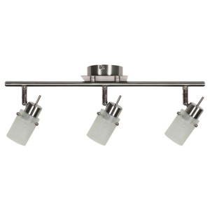 LAMPA FROZEN LISTWA 3X40W G9 NIKIEL MAT | Candellux 93-22479