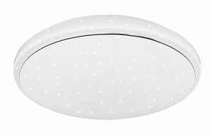 LAMPA SUFITOWA JASPER PLAFON 36W LED BIAŁY 4000K IP44 | Candellux 14-75277