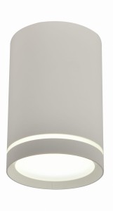 LAMPA SUFITOWA TUBA 1X15W GU10 6,8/10 BIAŁY MAT | Candellux 2277134