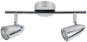 LIBERTY LAMPA SUFITOWA LISTWA 2X4W LED CHROM | Candellux 92-49575