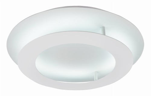 MERLE LAMPA SUFITOWA PLAFON 50 24W LED 3000K BIAŁY | Candellux 98-66220