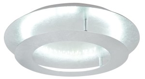 MERLE LAMPA SUFITOWA PLAFON 50 24W LED 3000K SREBRNY | Candellux 98-66206