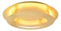 MERLE LAMPA SUFITOWA PLAFON 50 24W LED 3000K ZŁOTY | Candellux 98-66190
