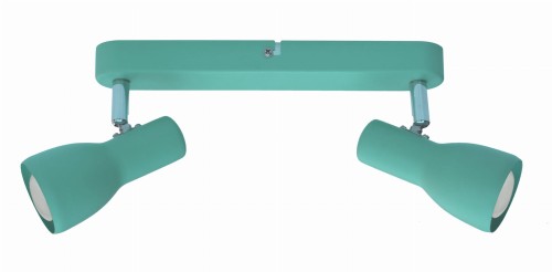 PICARDO LAMPA SUFITOWA LISTWA 2X40W E14 MIĘTOWY | Candellux 92-50595