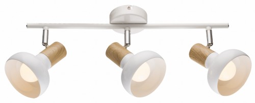 PUERTO LAMPA SUFITOWA LISTWA 3X40W E14 BIAŁY | Candellux 93-62673