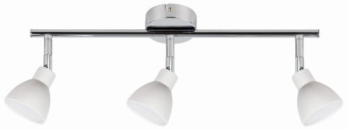 ROY LAMPA SUFITOWA LISTWA 3X5W LED COB GŁÓWKA OKRĄGŁA 1E Z PRZEGUBEM KD SYSTEM BIAŁY | Candellux 93-67616
