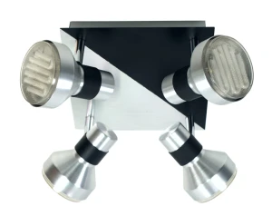 SORTHA 1 LAMPA SUFITOWA PLAFON 4X9W GX53 ENERGOOSZCZĘDNA | Candellux 98-08308