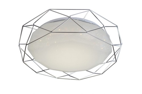 SVEN LAMPA SUFITOWA PLAFON 43 16W LED 3000K CHROM | Candellux 98-66237