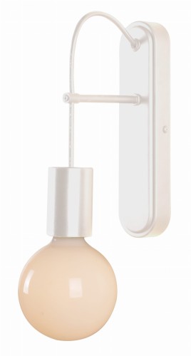 ALTO LAMPA KINKIET 1X40W E27 BIAŁY MATOWY | Candellux 21-70883