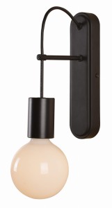 ALTO LAMPA KINKIET 1X40W E27 CZARNY MATOWY | Candellux 21-70890