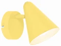 AMOR LAMPA KINKIET 1X40W E14 BANANOWY | Candellux 91-68774