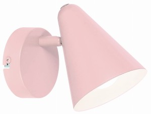 AMOR LAMPA KINKIET 1X40W E14 JASNY RÓŻ | Candellux 91-68781
