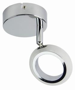 AURELION LAMPA KINKIET 1X4W LED CHROM 3000K | Candellux 91-65247