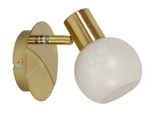 AVILA LAMPA KINKIET 1X40W E14 MOSIĄDZ | Candellux 91-07100