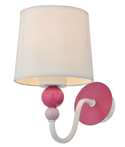 BEBE LAMPA KINKIET 1X60 E27 BIAŁY | Candellux 21-39163