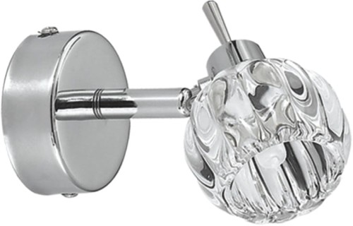 BOMBOLA LAMPA KINKIET 1X40W G9 CHROM BEZ ŻARÓWEK | Candellux 91-70289