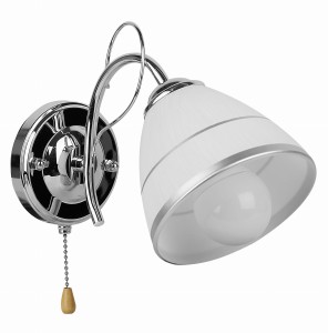 ELOTTE LAMPA KINKIET 1X40W E27 BIAŁY | Candellux 21-75390