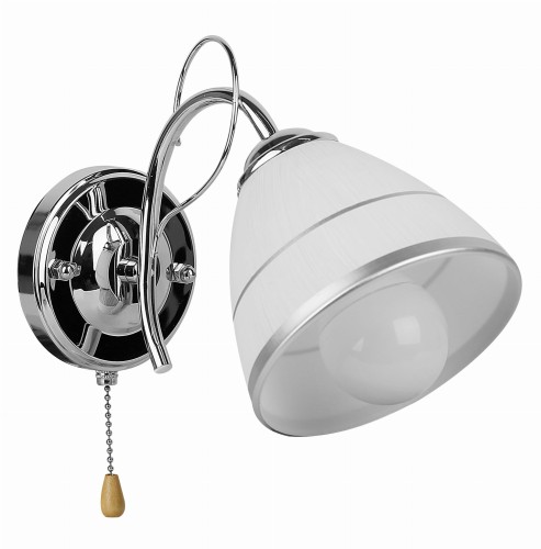 ELOTTE LAMPA KINKIET 1X40W E27 BIAŁY | Candellux 21-75390