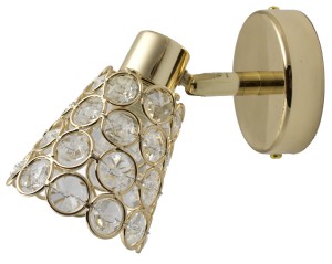 GLOSSY KINKIET 1X40W G9 MOSIĄDZ | Candellux 91-97432