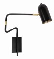 HOSTI LAMPA KINKIET 1X15W GU10 CZARNY | Candellux 21-75451
