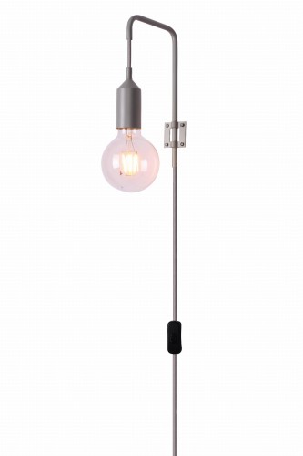KINKIET LAREN 1 SZARY | Candellux 50401192