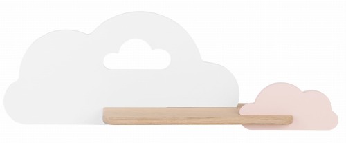 LAMPA CLOUD KINKIET ŚCIENNY 5W LED IQ KIDS BIAŁY+RÓŻOWY | Candellux 21-76717