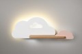 LAMPA CLOUD KINKIET ŚCIENNY 5W LED IQ KIDS BIAŁY+RÓŻOWY | Candellux 21-76717