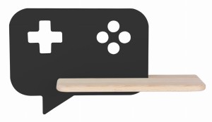 LAMPA CONSOLE KINKIET ŚCIENNY 5W LED IQ KIDS CZARNY | Candellux 21-75628